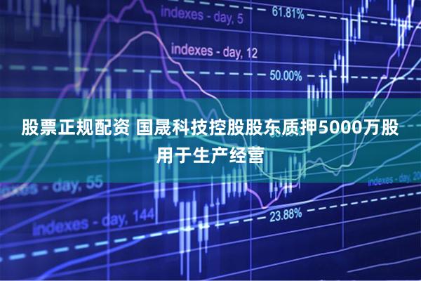 股票正规配资 国晟科技控股股东质押5000万股用于生产经营